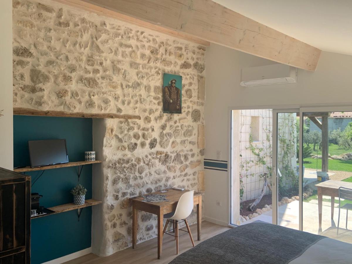 La Bergerie De Cigalon Bed & Breakfast Mouries Luaran gambar