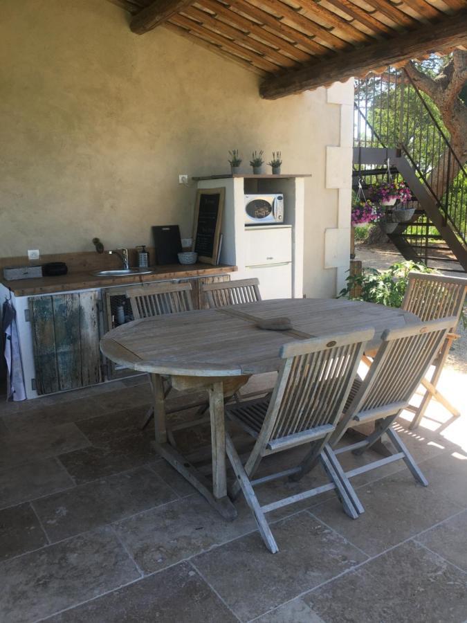 La Bergerie De Cigalon Bed & Breakfast Mouries Luaran gambar